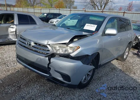 2011 Toyota Highlander from USA, damaged, VIN 5TDZA3EH0BS017059